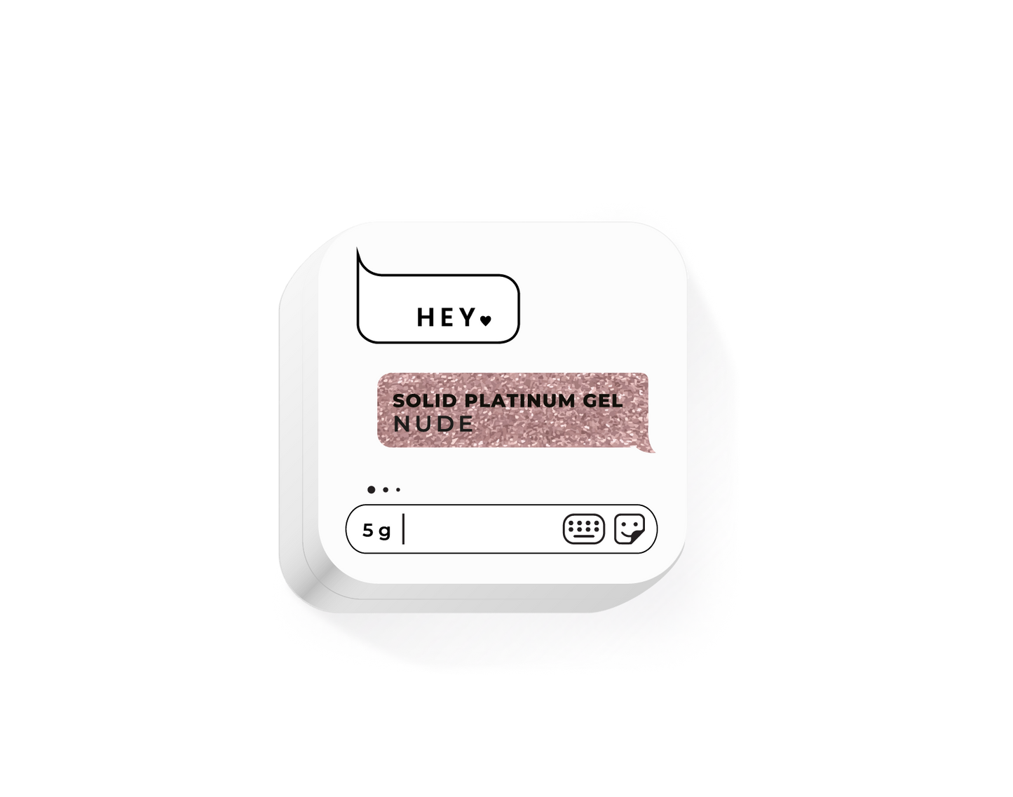 Solid Platinum Gel NUDE 5g