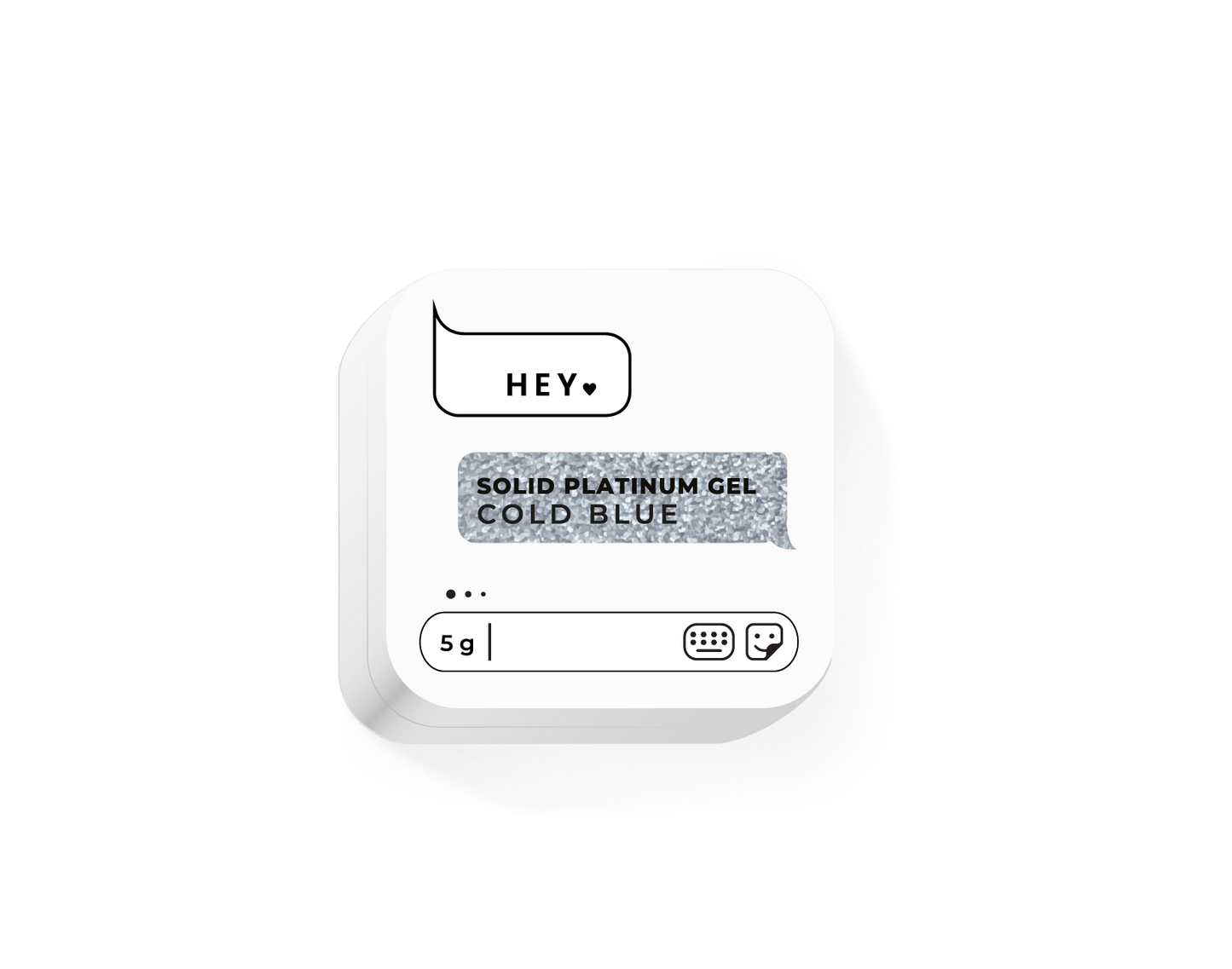 Solid Platinum Gel COLD BLUE 5g