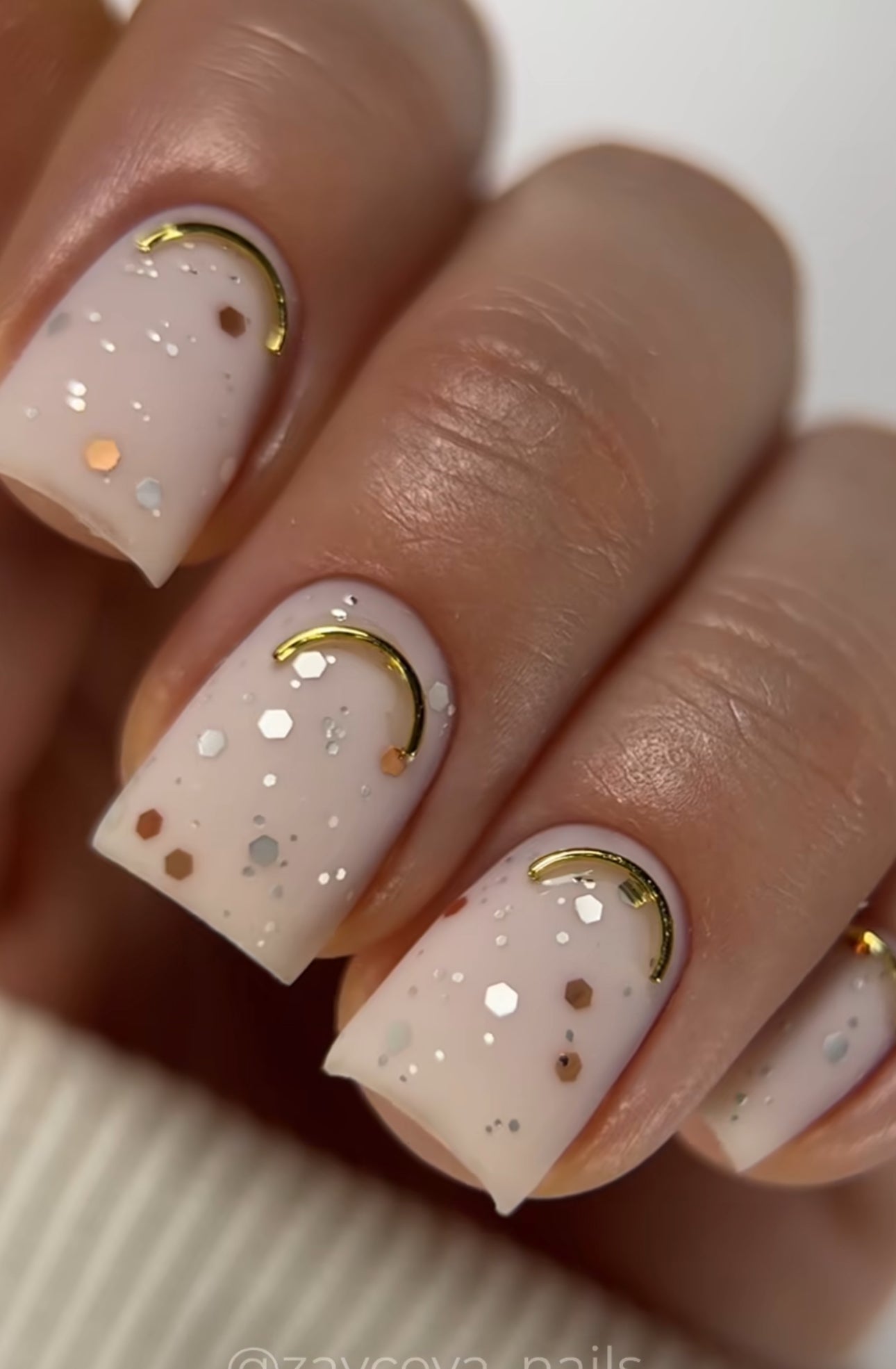 Coin Matte Top Coat SILVER & GOLD 15ml