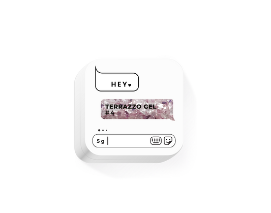 TERRAZZO GEL, #4, 5G for nail designs
