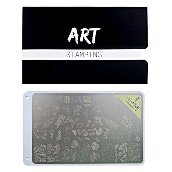 ART STAMPING STAMPING PLATE 0001 BY VAKULA