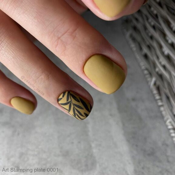 ART STAMPING STAMPING PLATE 0001 BY VAKULA