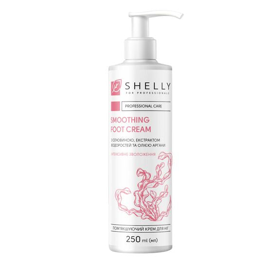 SOFTENING FOOT CREAM WITH UREA, ALGAE EXTRACT AND ARGAN OIL, 500 ML. SHELLY.