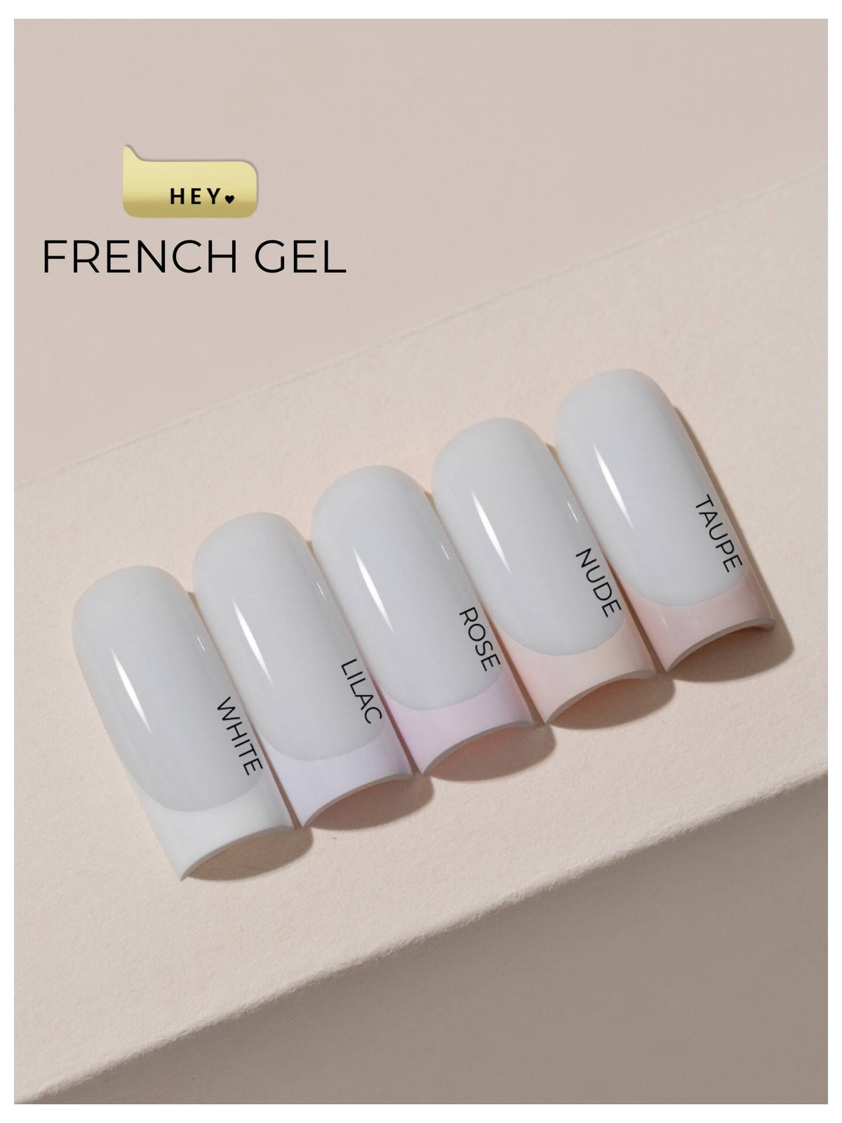 French gel, Rose 5g HeyLove
