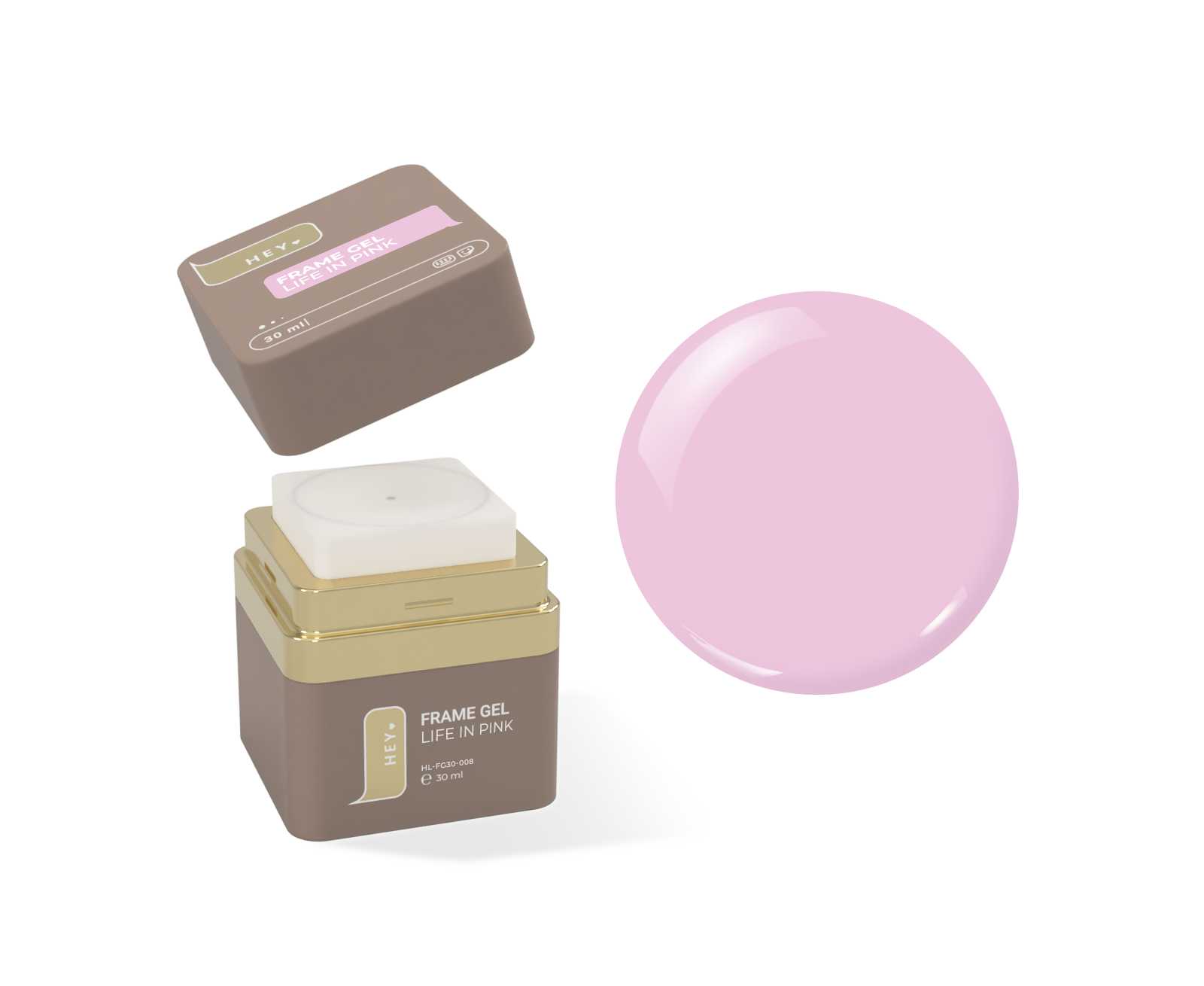 LIFE IN PINK Frame Gel / Hard Gel 30ml