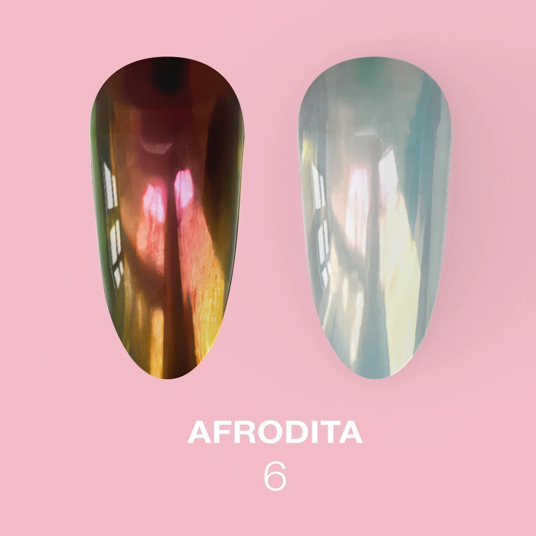"AFRODITA" Mirror Powder Set, 6pcs by LunaMoon (Physical item) - Nail Artistry Melbourne | Professional Nail Supplies Melbourne