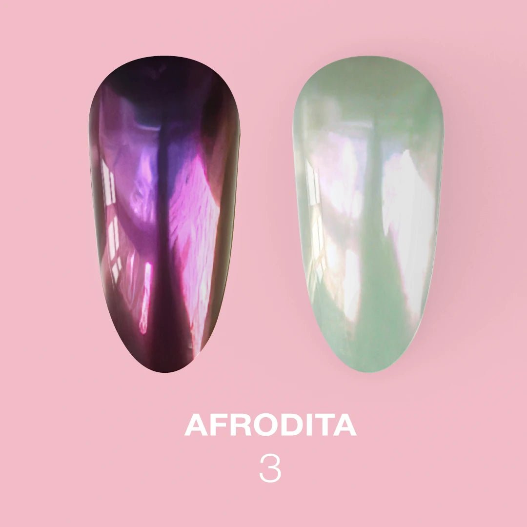 "AFRODITA" Mirror Powder Set, 6pcs by LunaMoon (Physical item) - Nail Artistry Melbourne | Professional Nail Supplies Melbourne