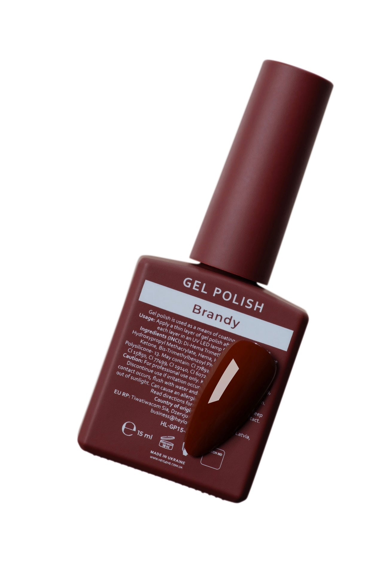 Brandy Gel Polish 15ml (Physical item) - Nail Artistry Melbourne | Professional Nail Supplies Melbourne
