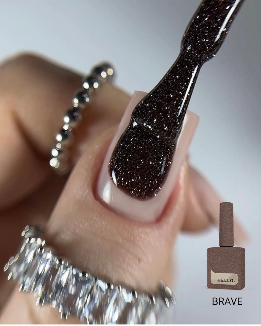 Brave Reflective Gel Polish 15ml (Physical item) - Nail Artistry Melbourne | Professional Nail Supplies Melbourne