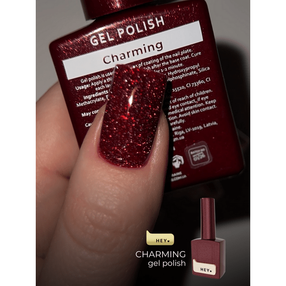 Charming Reflective Gel Polish 15ml (Physical item) - Nail Artistry Melbourne | Professional Nail Supplies Melbourne
