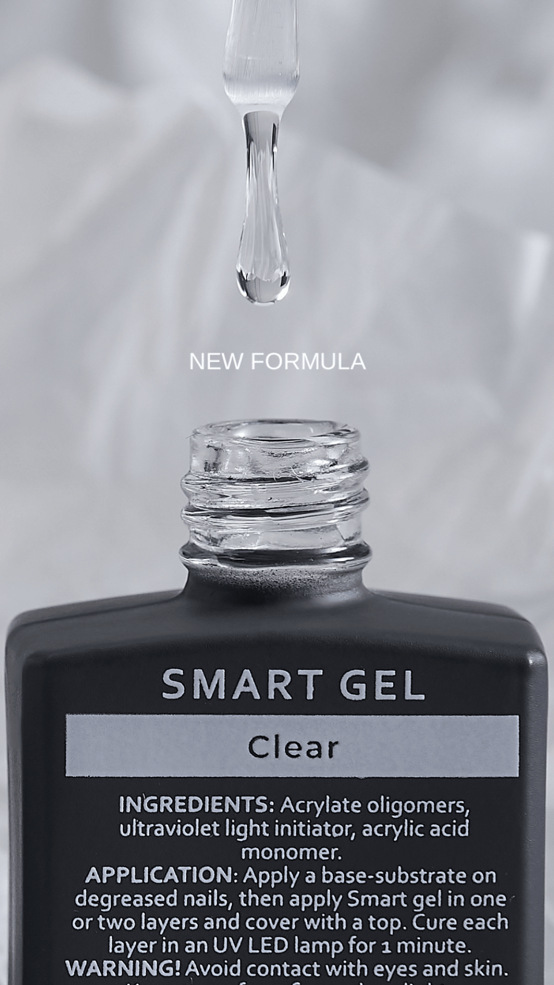 CLEAR Smart Gel / Builder gel 15ml (Physical item) - Nail Artistry Melbourne | Professional Nail Supplies Melbourne