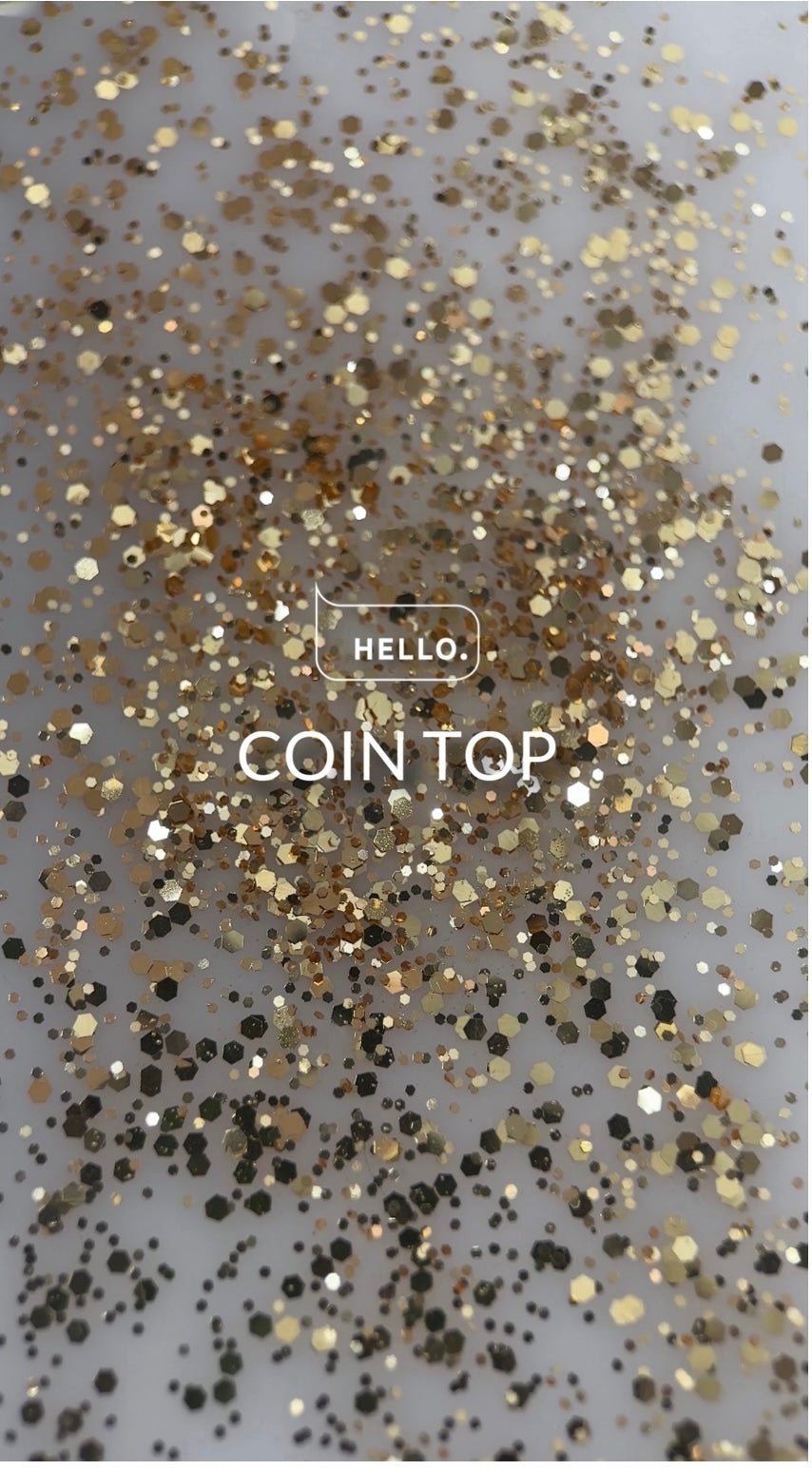Coin Top Gold 15ml (Physical item) - Nail Artistry Melbourne | Professional Nail Supplies Melbourne