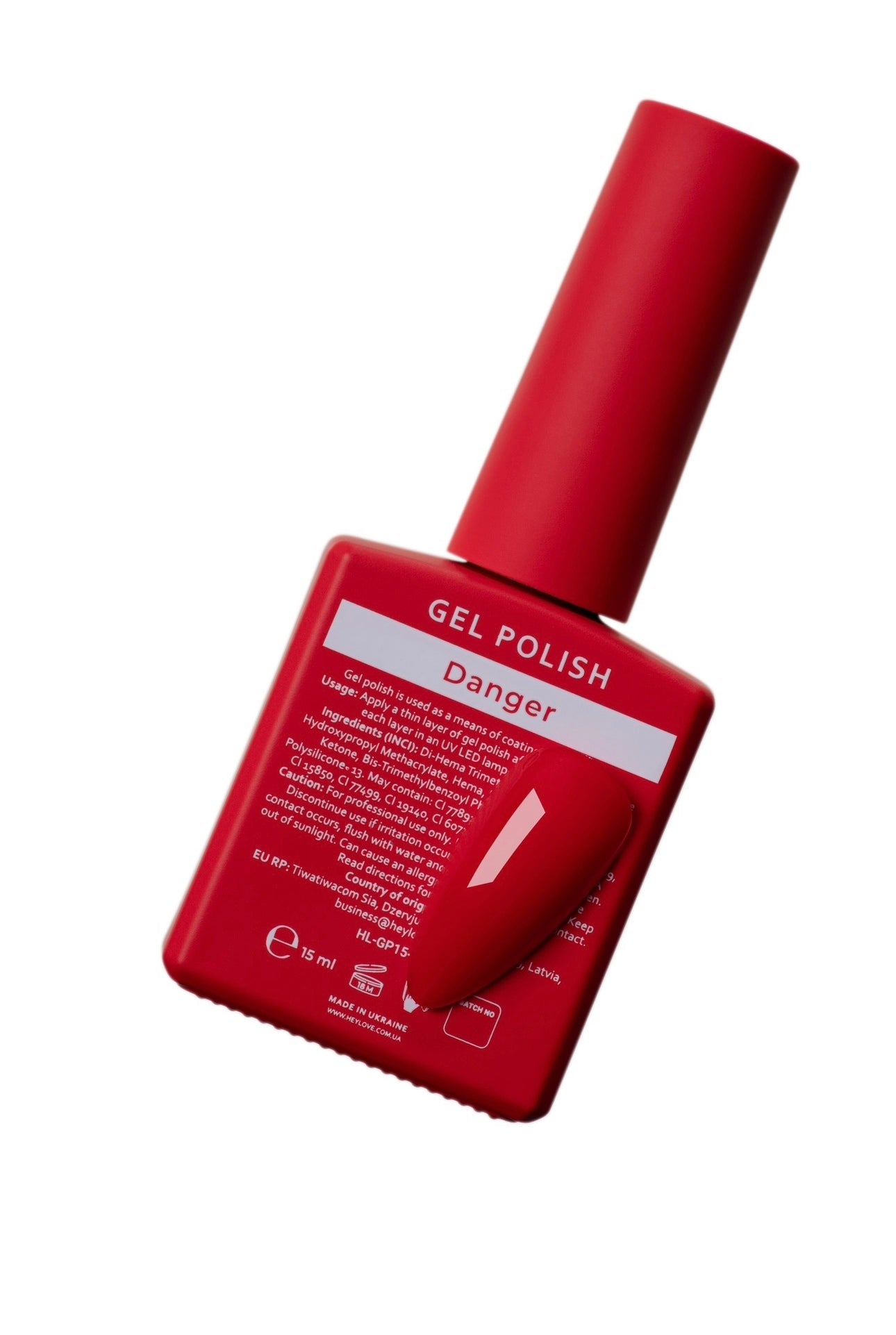 Danger Gel Polish 15ml (Physical item) - Nail Artistry Melbourne | Professional Nail Supplies Melbourne