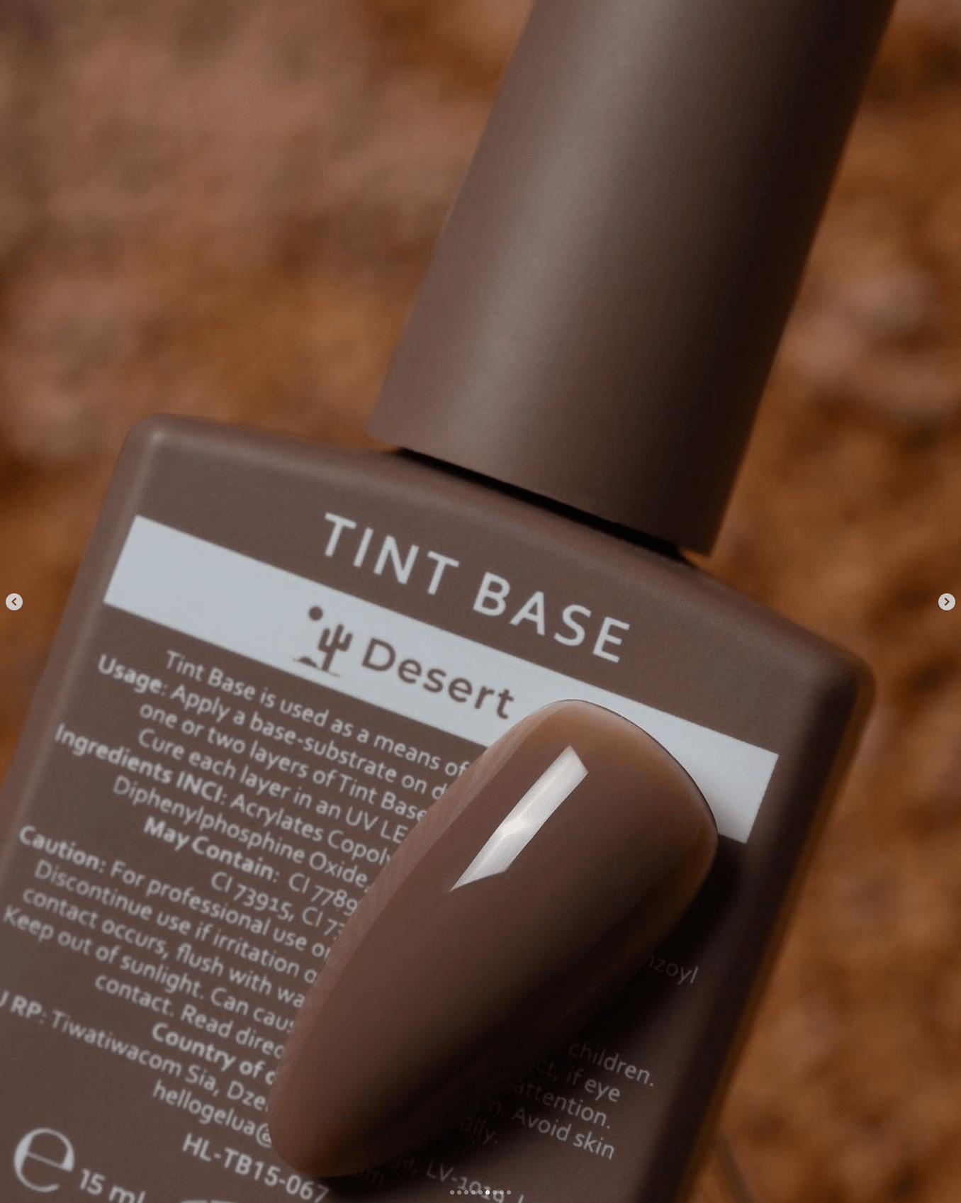 DESERT Tinted Base 15ml (Physical item) - Nail Artistry Melbourne | Professional Nail Supplies Melbourne