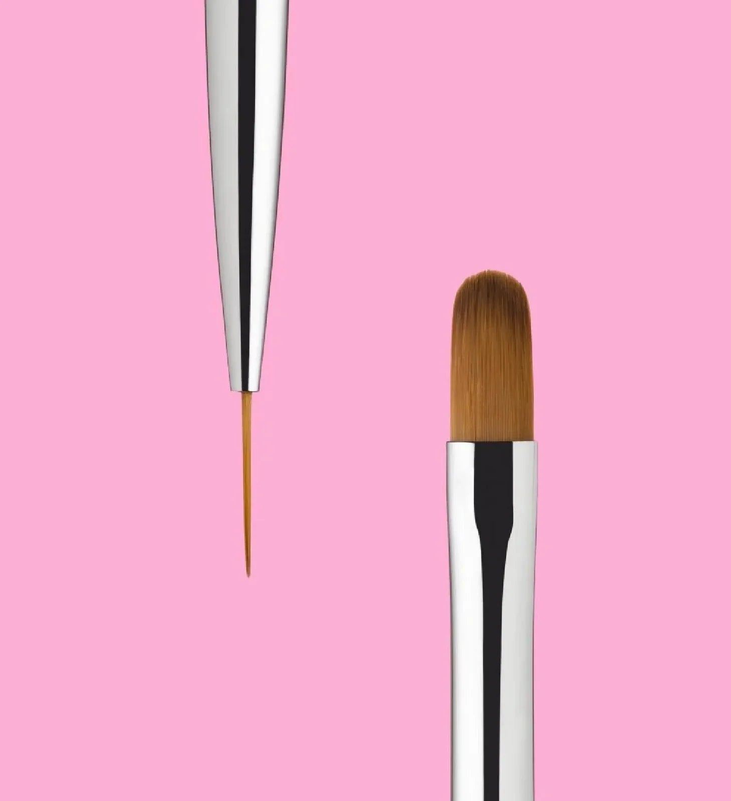 Double - Sided Gel and Base Brush with Natural Bristles (Physical item) - Nail Artistry Melbourne | Professional Nail Supplies Melbourne