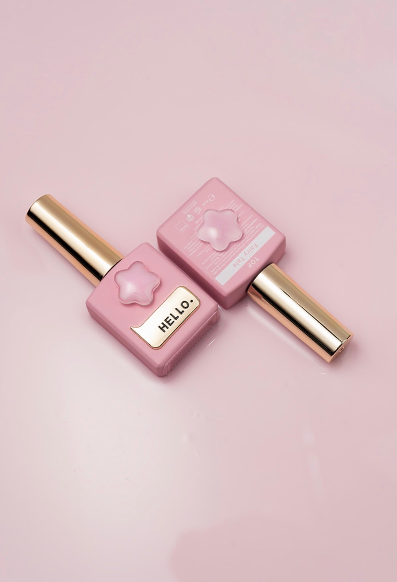 Fairy Tale Top Coat Pink without Sticky Layer 15ml (Physical item) - Nail Artistry Melbourne | Professional Nail Supplies Melbourne