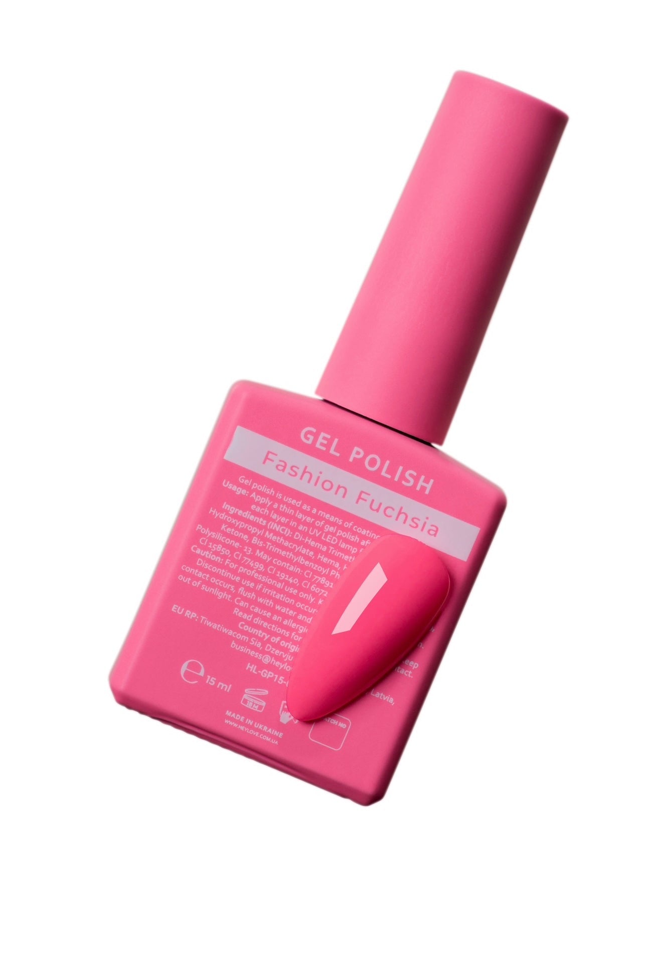Fashion Fuchsia Gel Polish 15ml (Physical item) - Nail Artistry Melbourne | Professional Nail Supplies Melbourne