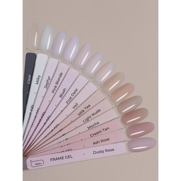 Frame Gel Full Collection 13 new shades () - Nail Artistry Melbourne | Professional Nail Supplies Melbourne