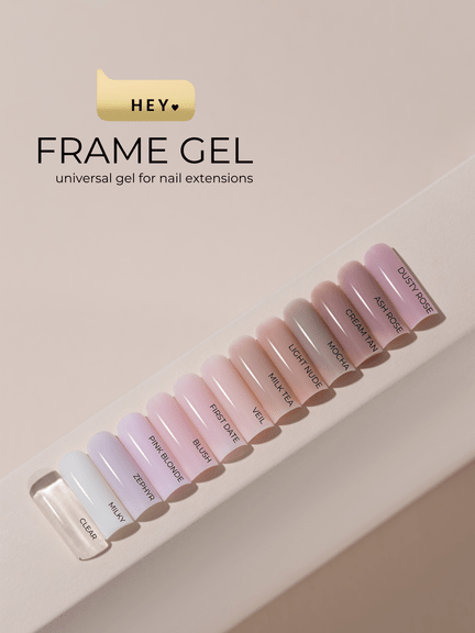 Frame Gel Full Collection 13 new shades () - Nail Artistry Melbourne | Professional Nail Supplies Melbourne