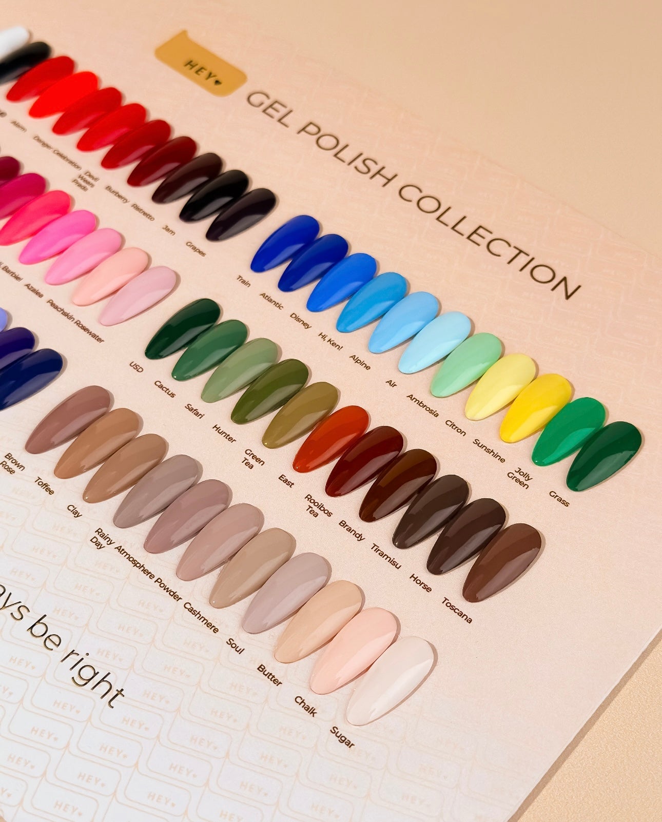 Full Collection 66 Gel Polishes (Physical item) - Nail Artistry Melbourne | Professional Nail Supplies Melbourne