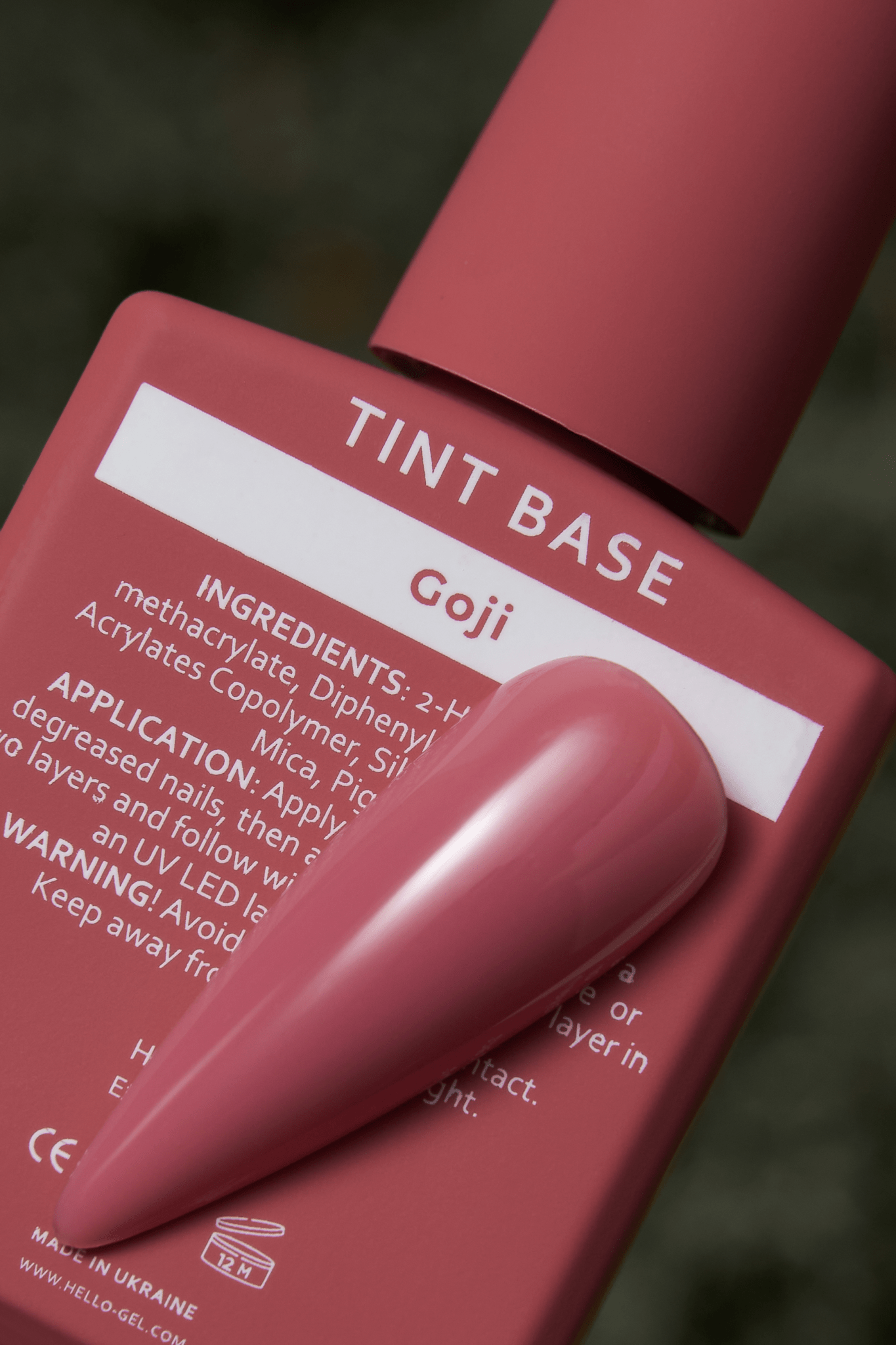 GOJI Tinted Base 15ml (Physical item) - Nail Artistry Melbourne | Professional Nail Supplies Melbourne