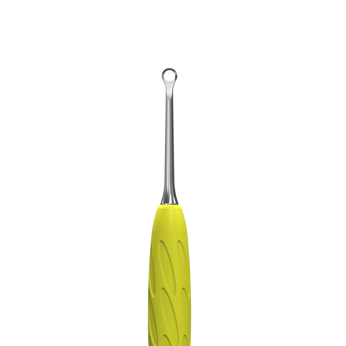 GUMMY” SPATULA. SPATULA WITH SILICONE HANDLE UNIQ 11 TYPE 2 (ANGLED PUSHER + RING) (Physical item) - Nail Artistry Melbourne | Professional Nail Supplies Melbourne