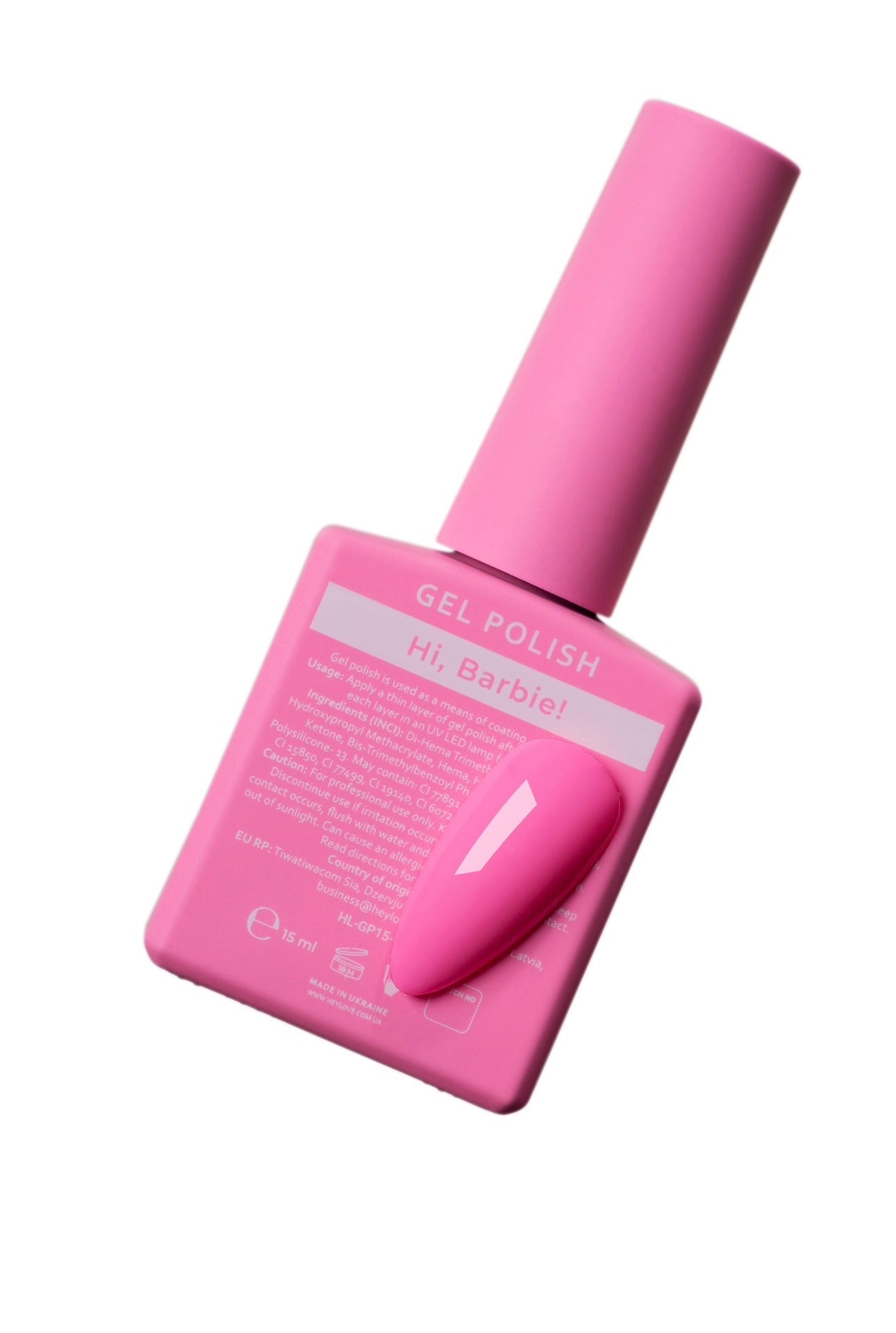 Hi Barbie! Gel Polish 15ml (Physical item) - Nail Artistry Melbourne | Professional Nail Supplies Melbourne