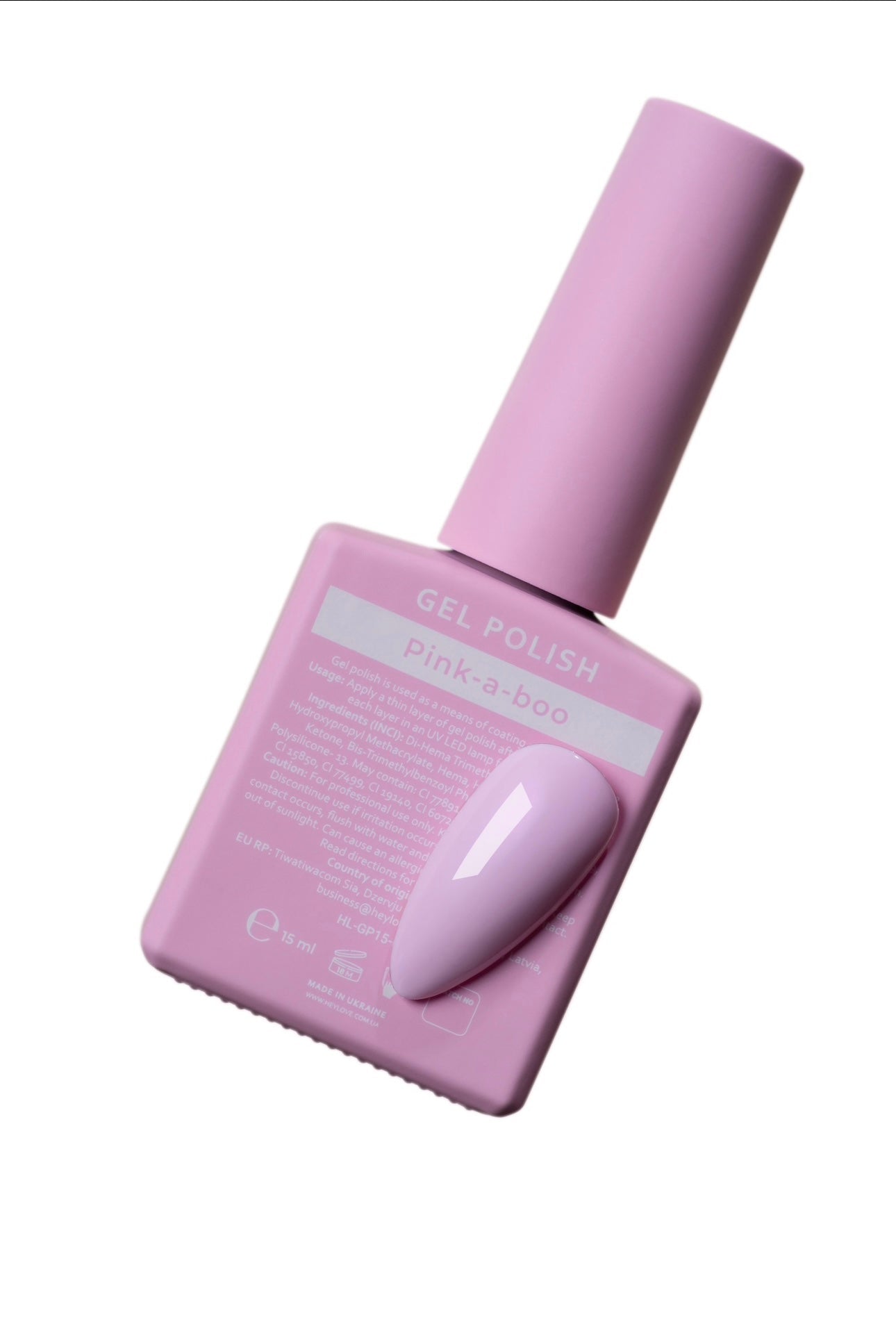 Pink - a - boo Gel Polish 15ml (Physical item) - Nail Artistry Melbourne | Professional Nail Supplies Melbourne