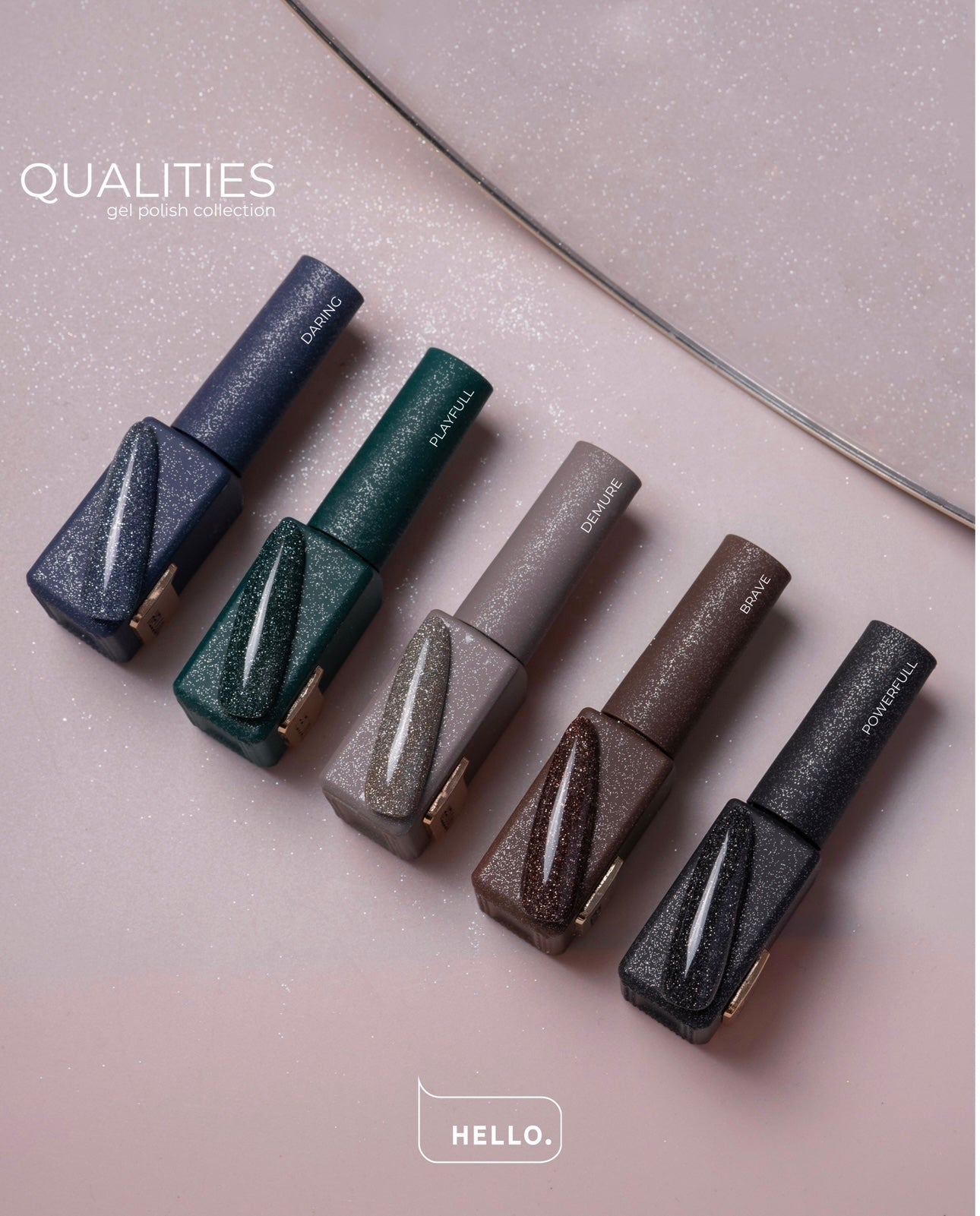 Qualities Gel Polish Collection (Physical item) - Nail Artistry Melbourne | Professional Nail Supplies Melbourne