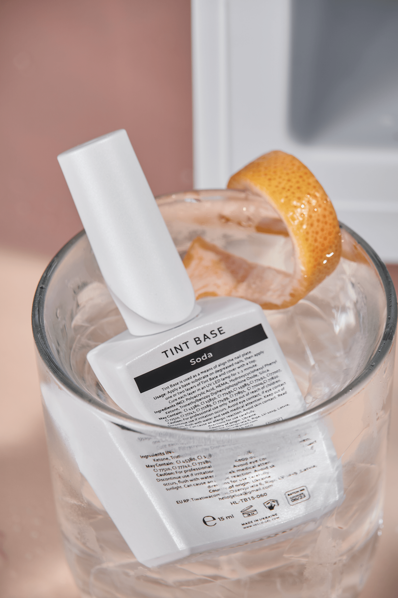SODA Tinted Base with Shimmer 15ml (Physical item) - Nail Artistry Melbourne | Professional Nail Supplies Melbourne