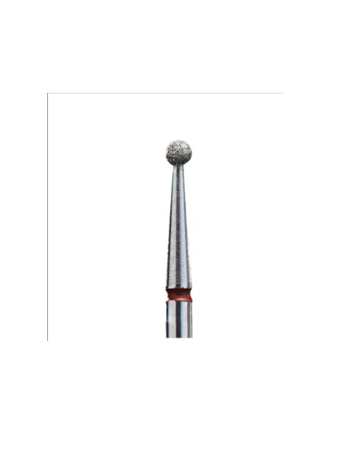 Staleks Diamond Nail Drill Bit Ball Red 2.5mm (Physical item) - Nail Artistry Melbourne | Professional Nail Supplies Melbourne