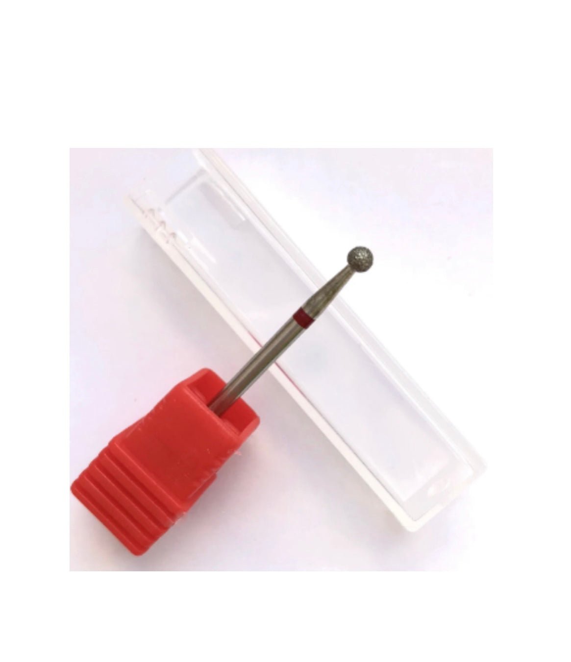 Staleks Diamond Nail Drill Bit Ball Red 2.7mm (Physical item) - Nail Artistry Melbourne | Professional Nail Supplies Melbourne
