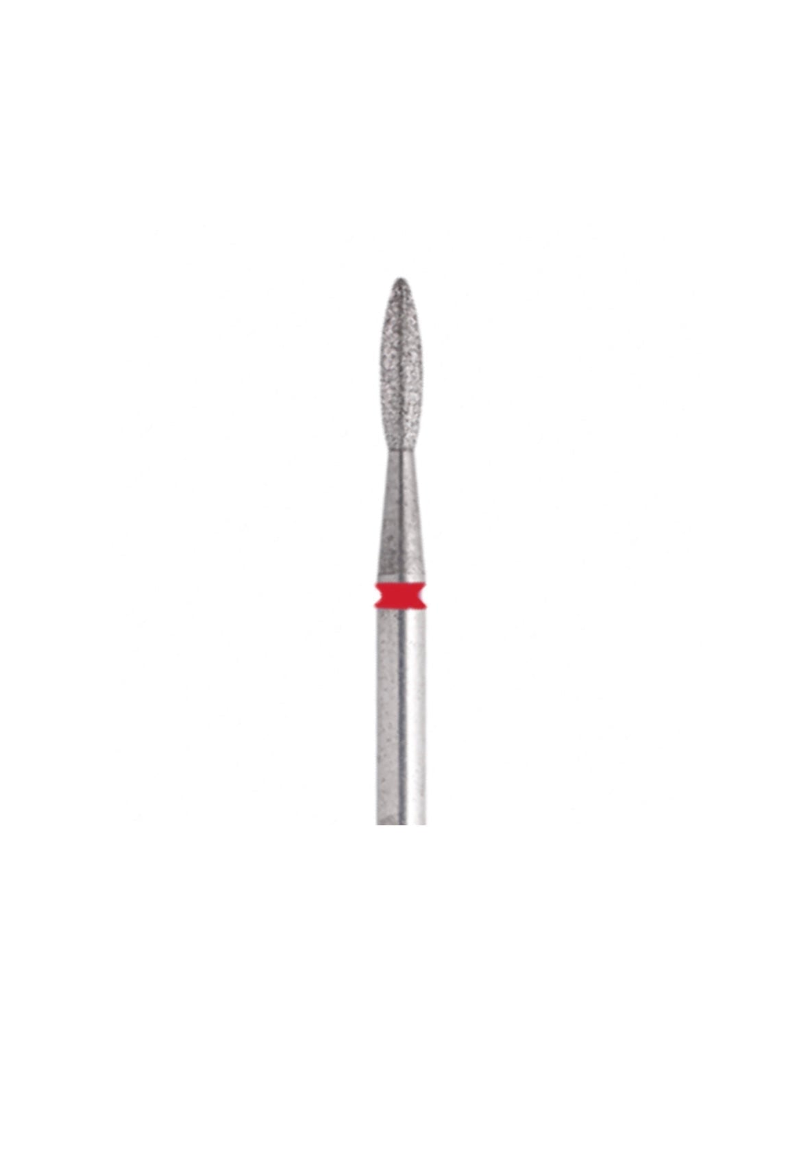 STALEKS Diamond Nail Drill Bit Flame Red 2.1mm 8mm Safe (Physical item) - Nail Artistry Melbourne | Professional Nail Supplies Melbourne