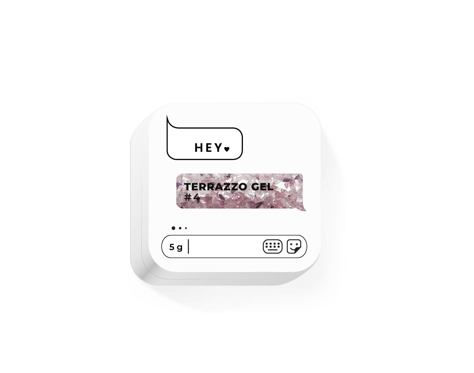 TERRAZZO GEL, 4, 5G for nail designs (Physical item) - Nail Artistry Melbourne | Professional Nail Supplies Melbourne
