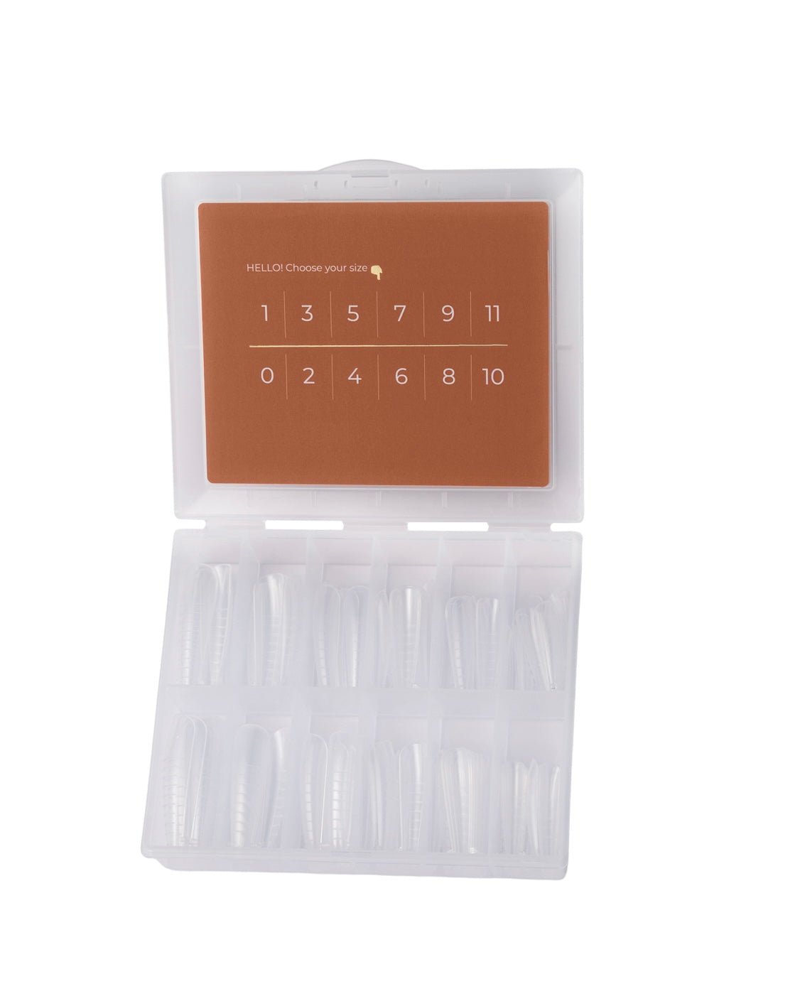 Top Nail Forms Ballerina 120 Pieces for Extensions (Physical item) - Nail Artistry Melbourne | Professional Nail Supplies Melbourne