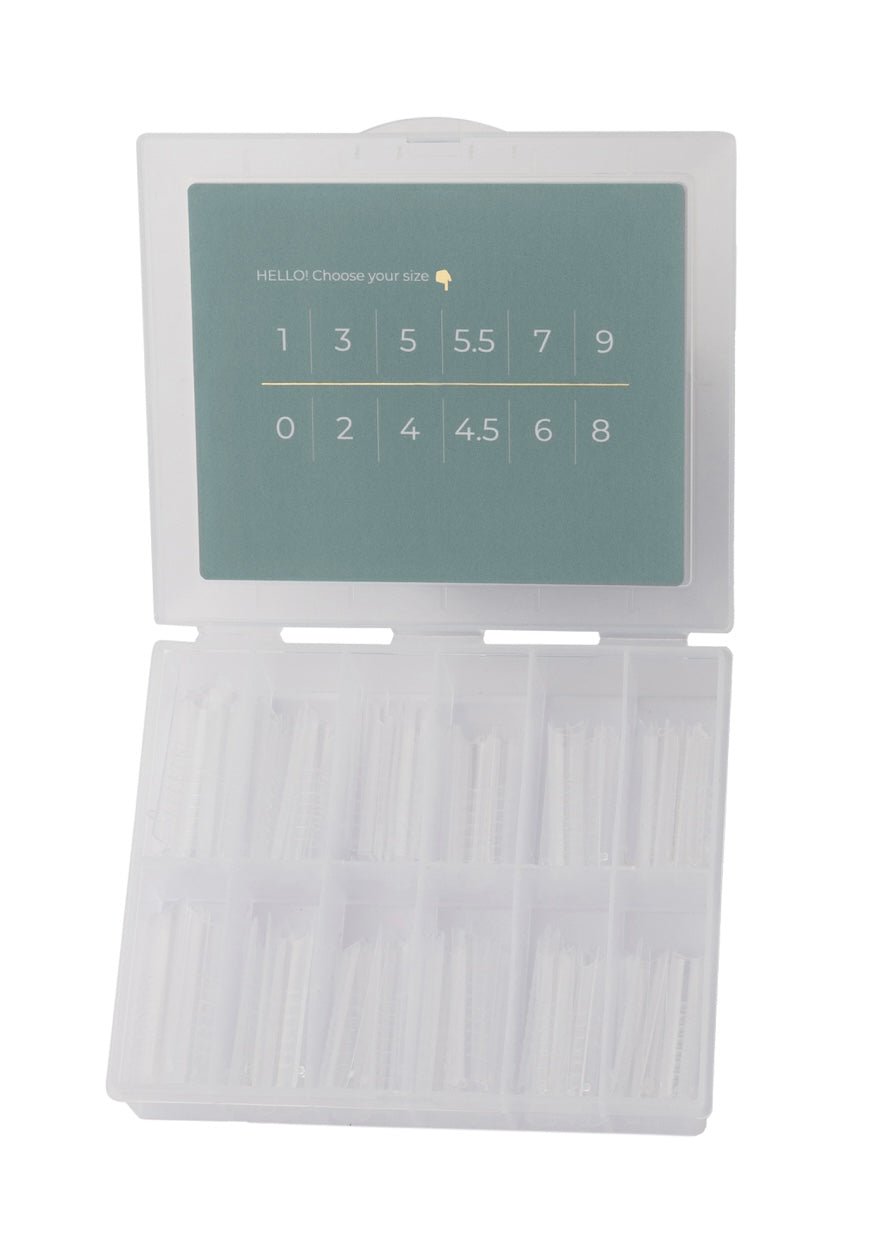 Top Nail Forms Half Square 120 Pieces for Extensions (Physical item) - Nail Artistry Melbourne | Professional Nail Supplies Melbourne