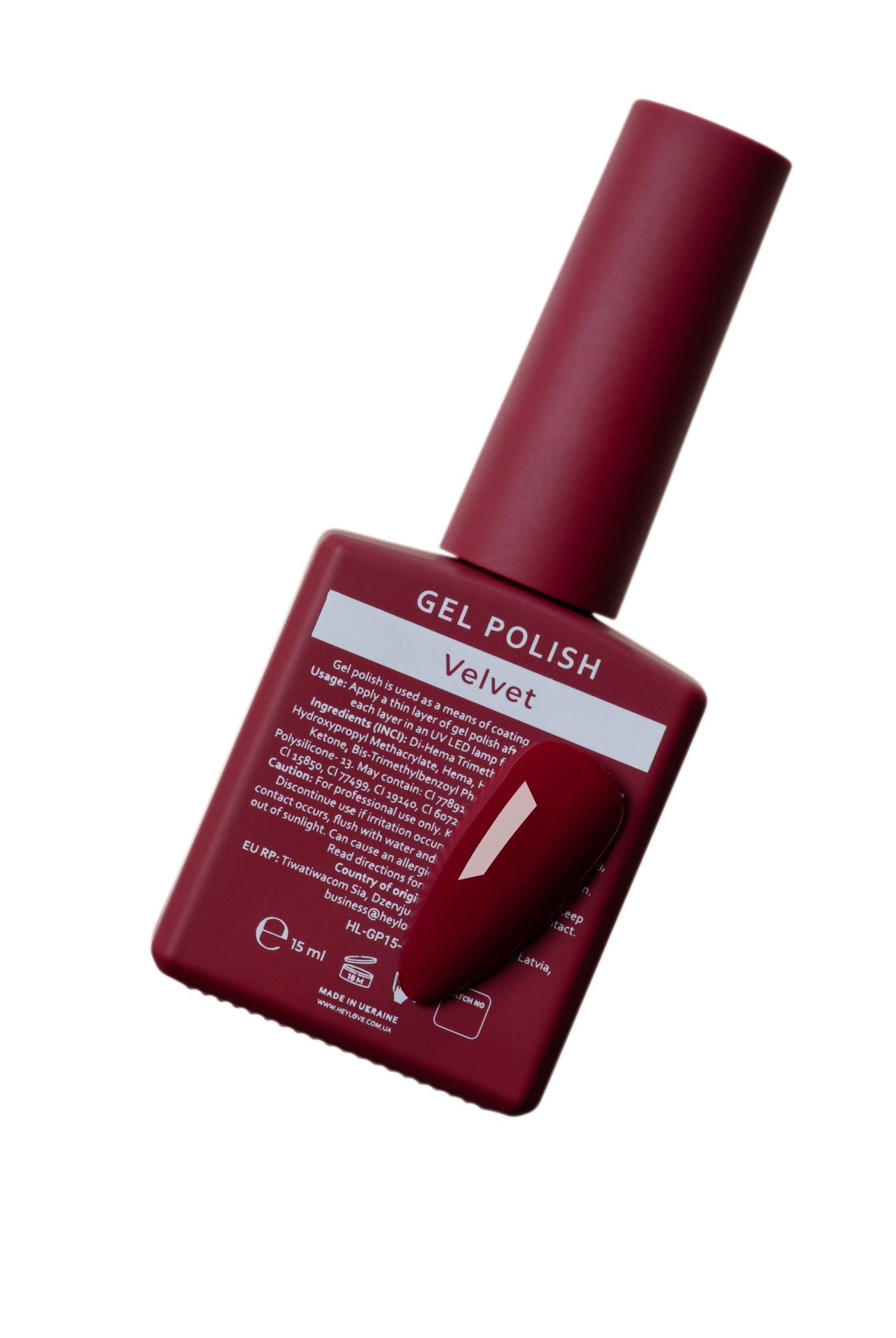 Velvet Gel Polish 15ml (Physical item) - Nail Artistry Melbourne | Professional Nail Supplies Melbourne